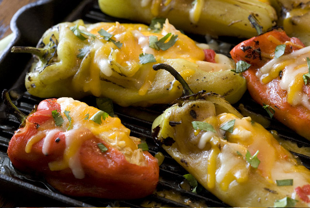 Stuffed Poblano Peppers